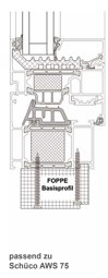 Zeige Details für FOPPE Basisprof. AWS75 56/60mm, 2400mm,Pak 10Stk. Bild von FOPPE Basisprof. AWS75 56/60mm, 2400mm,Pak 10Stk.