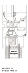 Zeige Details für FOPPE Basisprof. AWS70 56/60mm, 2400mm,Pak 10Stk. Bild von FOPPE Basisprof. AWS70 56/60mm, 2400mm,Pak 10Stk.