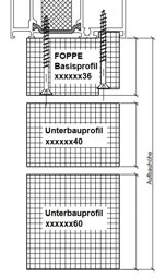Zeige Details für Unterbaupr.z.Basisprof.HeW72 60mm, 2400,Pak 10Stk. Bild von Unterbaupr.z.Basisprof.HeW72 60mm, 2400,Pak 10Stk.