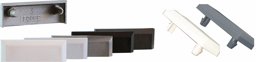 Zeige Details für Wasserschlitzkappen RAL9010, eck.,Pak500 Bild von Wasserschlitzkappen RAL9010, eck.,Pak500