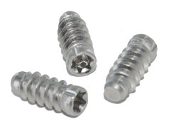 Zeige Details für Schraubbare Edelstahln.mit 3 Kerben 3,5x16mm VE=100 Bild von Schraubbare Edelstahln.mit 3 Kerben 3,5x16mm VE=100