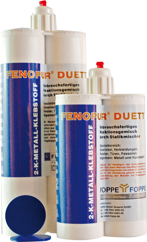 Bild von Fenopur Duett 825g grau, Dopp.Kart,Pak=6