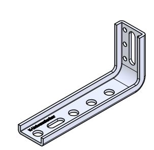 Bild von Ankerbefestigung, U-Profil FMW-65x145x3,0, Pack 50