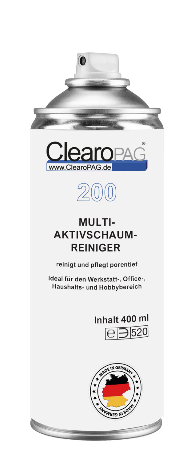 Bild von ClearoPAG 200 MULTI Aktivschaumreiniger Pak 1 Dose