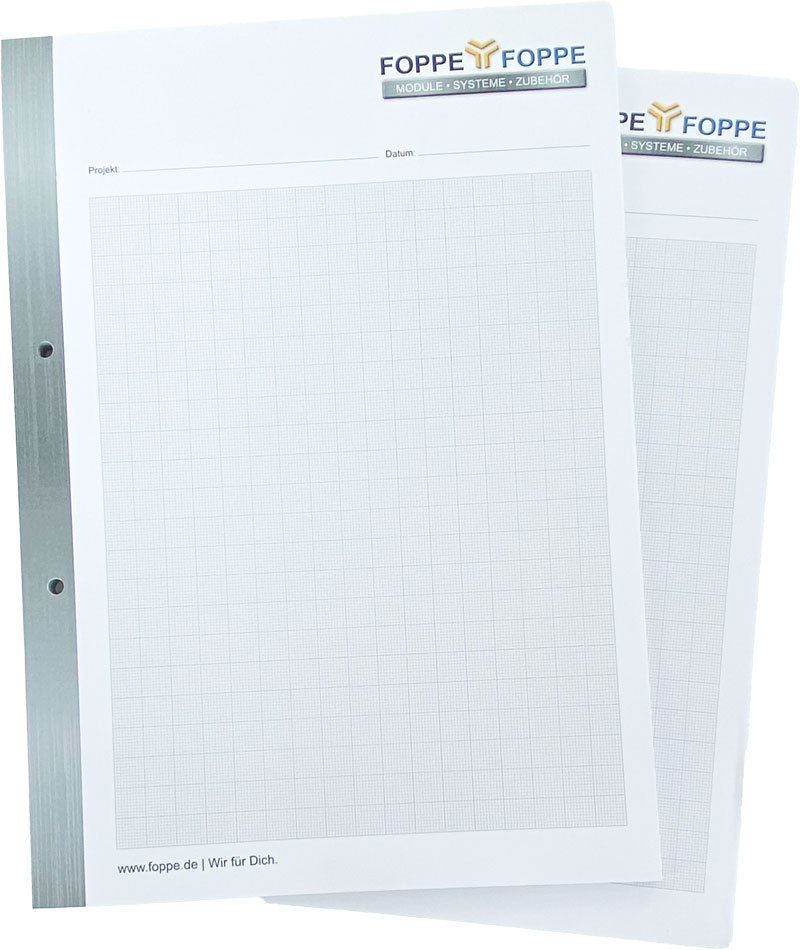 Bild von FOPPE + FOPPE Notizblock, DINA4,VE=1Stk.