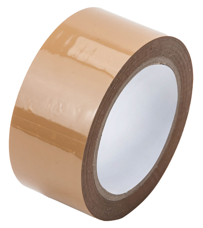 Bild von Kleb.f.Pakete,braun,Havanna,66mtr.Pak.6