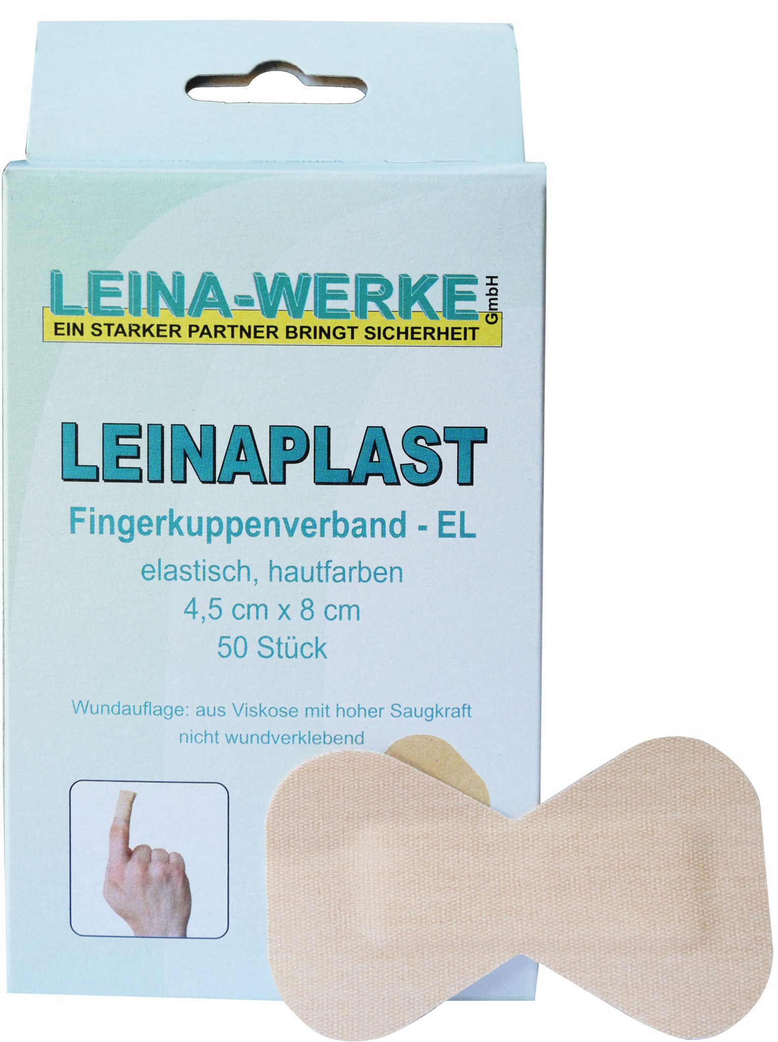 Bild von Fingerkuppenverband EL 4,5x8cm,50Stk.pro Schachtel