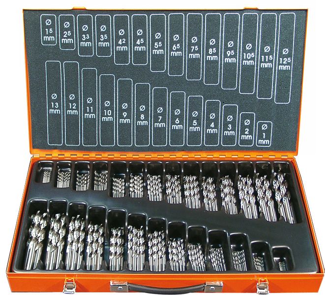 Bild von Bohrer-Magazin HSS-G 220tlg,1-13/0,5+3,3/4,2mm ECO