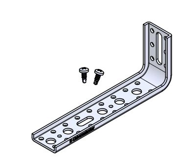 Bild von Verbindungswinkel - VBW, 65x170x2,5mm, U-Profil, Pak. 50