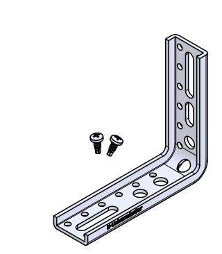 Bild von Verbindungswinkel - VBW, 110x125x3,0mm, U-Profil, Pak. 50