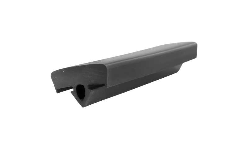 Bild von Bockaufl.gummi EPDM voll,schwarz,Rl.40m