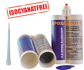 Bild von Epoxal Duett 525g weiss,Dopp.Kart.6 Stk.
