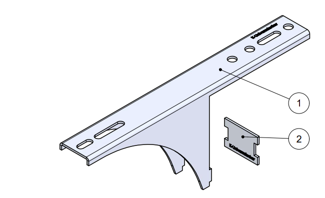 Bild von Schwerlastkonsole - SL-Konsole, 315-175mm,  Pack. 25