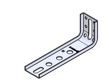 Bild von Ankerbefestigung, U-Profil FMW-50x140x1,5; Pack 50