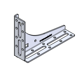 Bild von SLW-Schwerlastwinkel 110x150x2,5,Pak 10