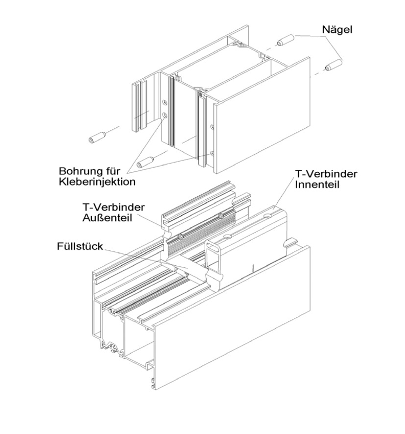 Bild von T-Verbinder-Set p.z. Heroal W 72
HE1555400 (VE02) 1 Paket = 100 Set's