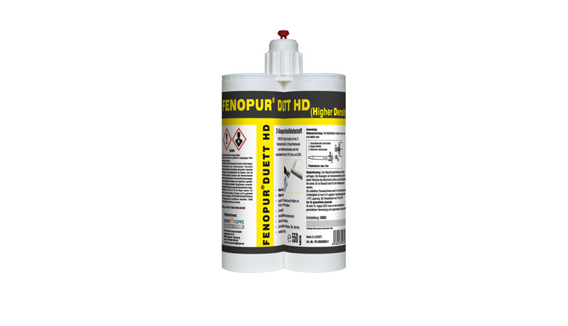 Bild von Fenopur DUETT HD, SCHWARZ, 550g/380ml Dopp.Kart. 6 St