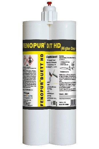 Bild von Fenopur DUETT HD, SCHWARZ, 900g/600ml Dopp.Kart. 6 St