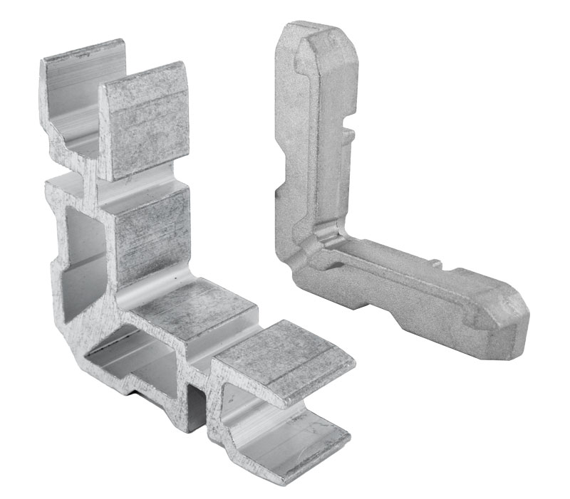 Bild von Eckverbinder p.z. Schüco AWS 11133123S - S236123 > 1 Paket = 1 Set