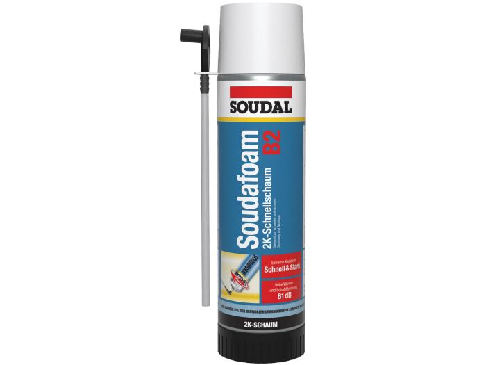 Bild von Soudal Soudafoam B2, Schnellschaum, 400ml, 1VE=12Dosen