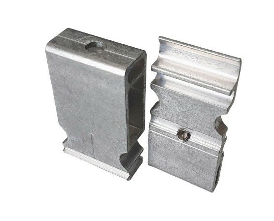 Bild von T-Verbinder p.z. Schüco AWS 12133395S - S236395 > 1 Paket = 1 Set
