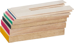 Bild von Distanzscheiben-Sortimentspaket A aus Holz