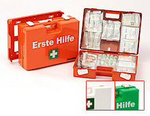 Bild von Erste-Hilfe-Koffer SAN nach DIN 13169 VE=1Stk.